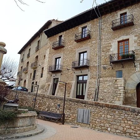 Duplex Dels Estudis Lägenhet Morella Exteriör bild