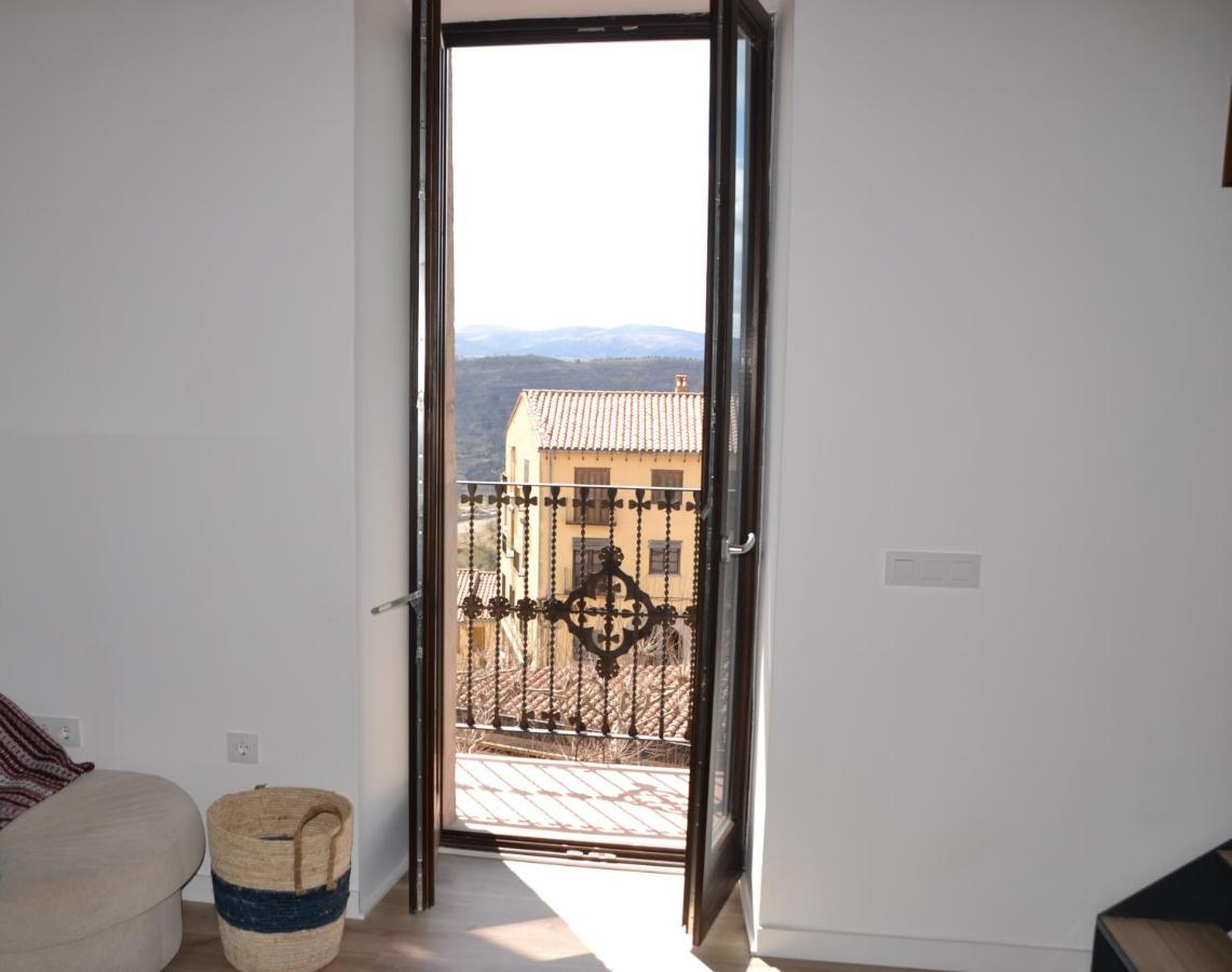 Duplex Dels Estudis Lägenhet Morella Exteriör bild